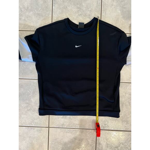 NIKE Unisex Swoosh University Crewneck Sweatshirt Polyester Fleece Line Sz Small - Picture 7 of 7